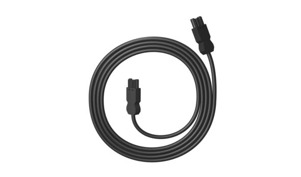 „BF30“ - Axessline Extension Cord Verlängerungskabel Wieland->Wieland (Länge 3,0 m), Schwarz