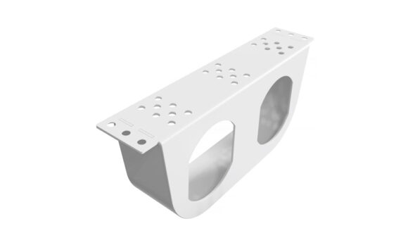 „SF02W“ - PowerDot Bracket-02 - Halterung für 2 PowerDot MINI, Weiß