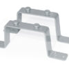 „CS08“ - Abstandhalter Axessline LiftSystem-Spacer (+65 mm) unter Tischplatte „LiftSystem“, Silber