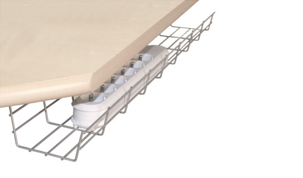 „4004“ - Kabelkorb Axessline Wire-Tray (720 mm), Weiß