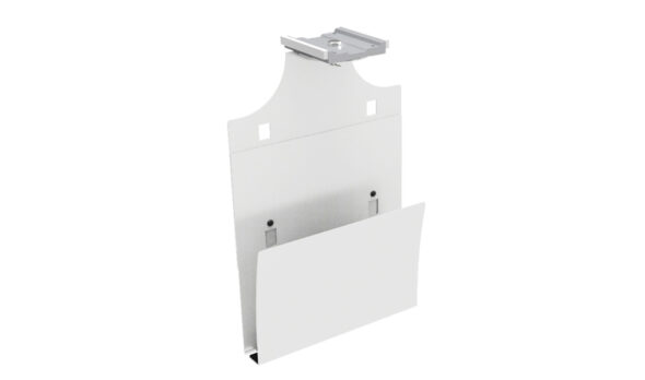 „WA34W“ - Laptophalter / Laptopablage Axessline LiftHolder zur Untertischmontage „LiftSystem“, Weiß