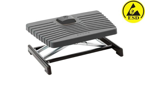 „Pro-952-ESD“ - ESD Fußstütze mit Fußbedienung, Schwarz