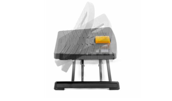 „Pro-959“ - Fußstütze mit Fußbedienung, Schwarz