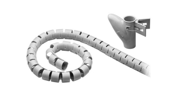 „2025W“ - Kabelschlange/Spiralschlauch Axessline Cable-Tube Ø 25 mm (Rolle 20 m), Weiß