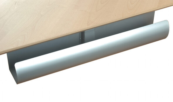 „PI03“ - Kabelkanal / Kabelwanne Axessline LiftPipe-Tray (Länge 1.450 mm), Silber