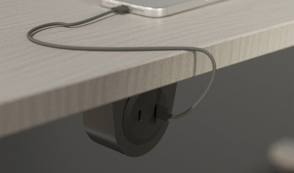 „SF01B“ - PowerDot Bracket-01 - Halterung für 1 PowerDot MINI, Schwarz