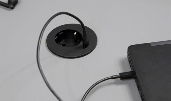 „PM62-GST“ – PowerDot-PM62-GST MIDI Compact-62-GST Mehrzweckdose Ø 60 mm (GST18i3) - ohne einstellbare Tiefen, Schwarz