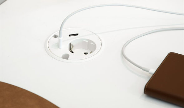 „PD16W-GST“ - PowerDot-16-GST Mehrzweckdosen Ø 79 mm (GST18i3) - mit 2 einstellbaren Tiefen, Weiß